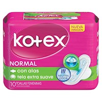 Kotex Normal Tela - Bolsa 10 UN