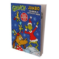 Libro para colorear y de actividades Jumbo The Grinch Navidad 25x17 cm.