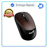 Mouse Genius ECO-8015 Wireless BlueEye Recargable Chocolate