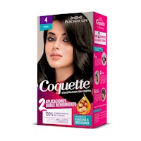 Coquette Tinte 4 Castaño Kit 2 aplicaciones