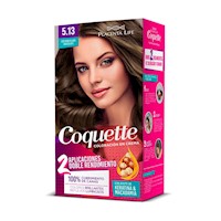 Coquette Tinte 5.13 Castaño Claro Chocolate Kit 2 aplicaciones