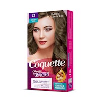 Coquette Tinte 7.1 Rubio Cenizo Natural Pack 1 aplicacion