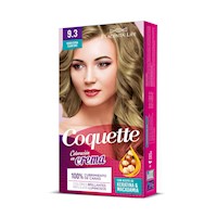 Coquette Tinte 9.3 Rubio Extra Claro Oro Pack 1 aplicacion