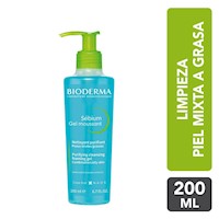 Bioderma Sebium Mousse Gel - Frasco 200 ML