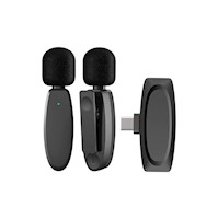 Microfono inalámbrico Lavalier 393 pies 48 kHz - Sistema Android