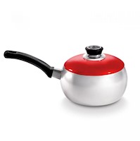 Cacerola Aluminio Anodizado Bombeada N°22