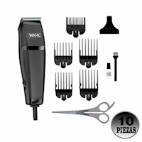 Kit Máquina de Cortar Cabello Wahl 10 piezas Easy Cut Negro