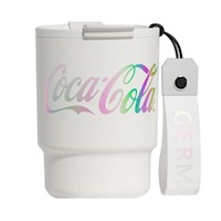 Taza Térmica Gobelet - Coca-Cola X Germ – Blanco Silver- 360ml 12 Oz