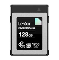 MemoriaCFexpress LexarProfessional 128GB Type B-Diamond Series-R:1900mb-W:1700mb