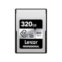 Memoria CFexpress Lexar Professional 320GB Type A - Silver Series - R:800mb - W:700mb