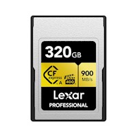 Memoria CFexpress Lexar Professional 320GB Type A - Gold Series - R:900mb - W:800mb