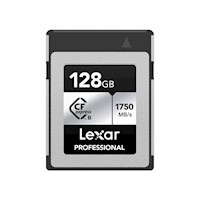 Memoria CFexpress Lexar Professional 128GB Type B - Silver Series - R:1750mb - W:1300mb