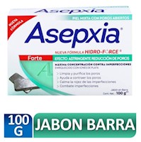 Asepxia Forte Jabón - Barra 100 G