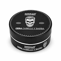 Cera para Cabello y Barba Indian Collection 150g Fijación Flexible Acabado Natur
