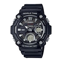 Reloj CASIO AEQ-120W-1A Resina Hombre Negro