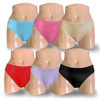 Pack X6 Trusas Bikini Monina Multicolor 2