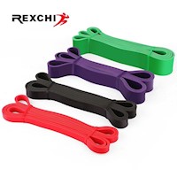 Set 4 Bandas Resistencia  Latex Entrenamiento Crossfit  Gym