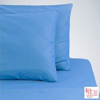 Suit The Bed -Juego de Sábanas algodón pima - suaves y delicadas - color azul