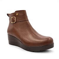 BOTIN MUJER MIKAELA CASUAL MARRON BT224