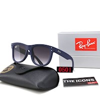 LENTES DE SOL RAYBAN WAYFARER REVERSE RB0501/ COLOR: AZUL MARINO CLARO