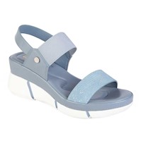 SANDALIA MUJER STHEF CASUAL AZUL 8035