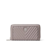Billetera para mujer Victoria Secret Zip around - Gris