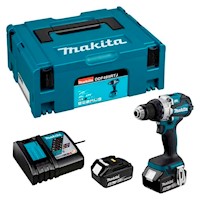 Taladro Atornillador 1/2" 18V BL Incl 2 Bat + Carg Makita DDF489RTJ