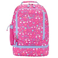 Mochila Bentgo Kids 2 en 1 - Arcoirirs y Mariposas