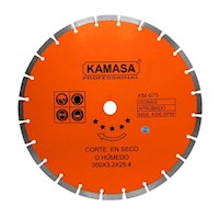 Disco Diamantado Segmentado 14" (350 mm) para Concreto Kamasa KM675