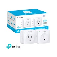 Tp-Link Mini Enchufe Tapo P100 (Pack 2) Wifi Ahorro de energía