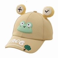 Gorra Infantil Diseño Frog 3D Ajustable - Modelo Frog