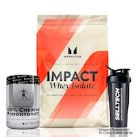 Impact Whey Isolate 2.5kg Vainilla+Creatina Levrone 500gr