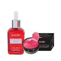 Dr Rashel Mascarilla Ojos Rubí x60Unid + Serum Facial Alpha Hidroxy Acid