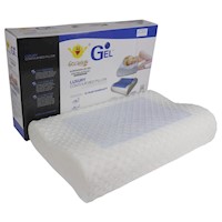 Almohada Viscoelástica Cervical Gel con funda Grande