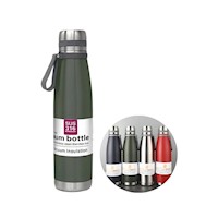 Botella Térmica De Acero Inox Color Verde - 1Lt