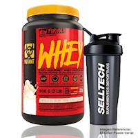 Proteína Mutant Whey 2 Lb Vainilla + Shaker