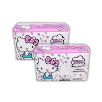 Pañuelos Desechables Suang Hello Kitty 105 Pzs x 02Unidades