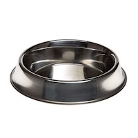 SUPERNOVA  Bol de acero inoxidable con goma anti deslizante Talla 30