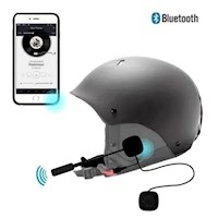 Audífonos Bluetooth Con Micrófono Para Casco Recargable Motos