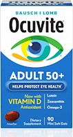 Ocuvite Bausch + Lomb Adulto 50+ Vitamina para Ojos 90 caps