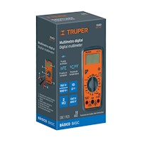 Multímetro Multitester Digital Truper Mut-33