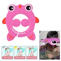 Gorro de Baño para bebés y niños modelo Pez Rosado