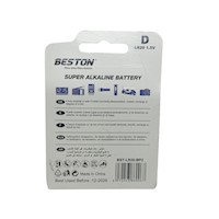 Pilas D Beston Alcalina x 2 Unid 1.5V Libre De Mercurio y Cadmio