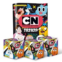 Cartoon Network 2022, 1 Álbum Tapa Blanda + 3 Cajitas (150 Sobres)