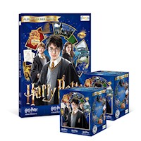 ALBUM HARRY POTTER, ALBUM TAPA DURA + 2 PAQUETONES (100 SOBRES)