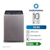 Lavadora Indurama Carga Superior 19KG LRI-19CRI