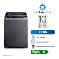 Lavadora Indurama Carga Superior 21KG LRI-21CRI Croma