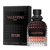 VALENTINO UOMO BORN IN ROMA CORAL FANTASY FOR MEN EDT 100 ML