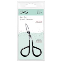 QVS Tweezer Slant Tip Scissor 10-1026