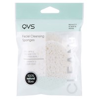 QVS Sponge 2pk Facial Clean 10-1067